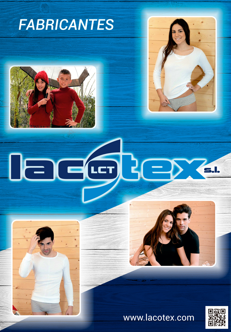 Lacotex, fabricante de camisetas interiores de mujer.